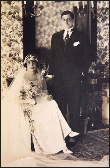 Emanuele Aymerich Mancacon la moglie Maria Teresa Manca di Villahermosa Aymerich