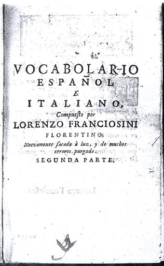 Vocabolario spagnolo-italiano